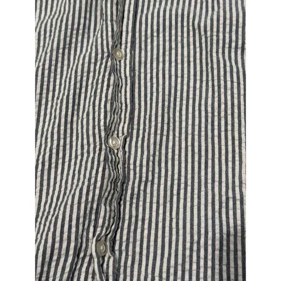 Artistry in Motion - Slim Fit Striped Button Down Short Sleeve Shirt - Men’s M - Picture 4 of 9